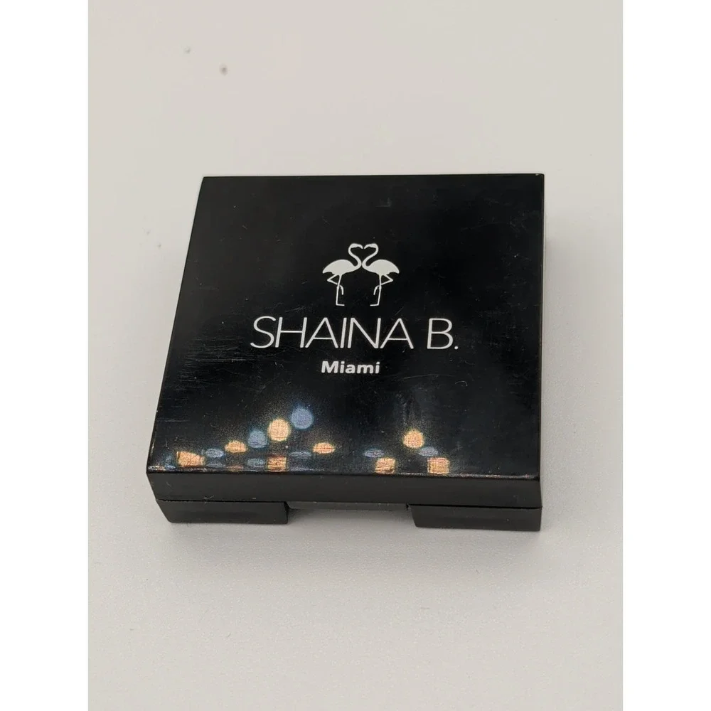 Shaina B Miami Eyeshadow Duo B.Brazen Brown Bronze 2.5g .088oz Travel Size